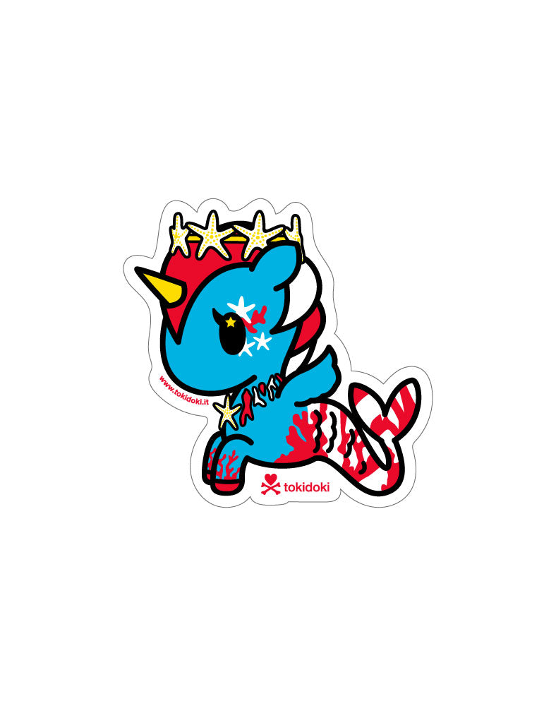 Princess Starfish Vinyl Sticker for Decoration