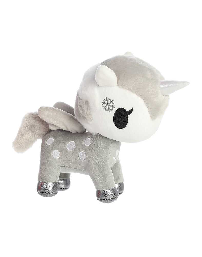 7.5" Unicorno Plush Snowball Stuffed Toy