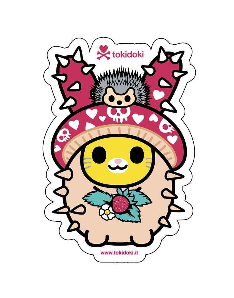Berry Bunny Die-Cut Vinyl Stickers for Decoration
