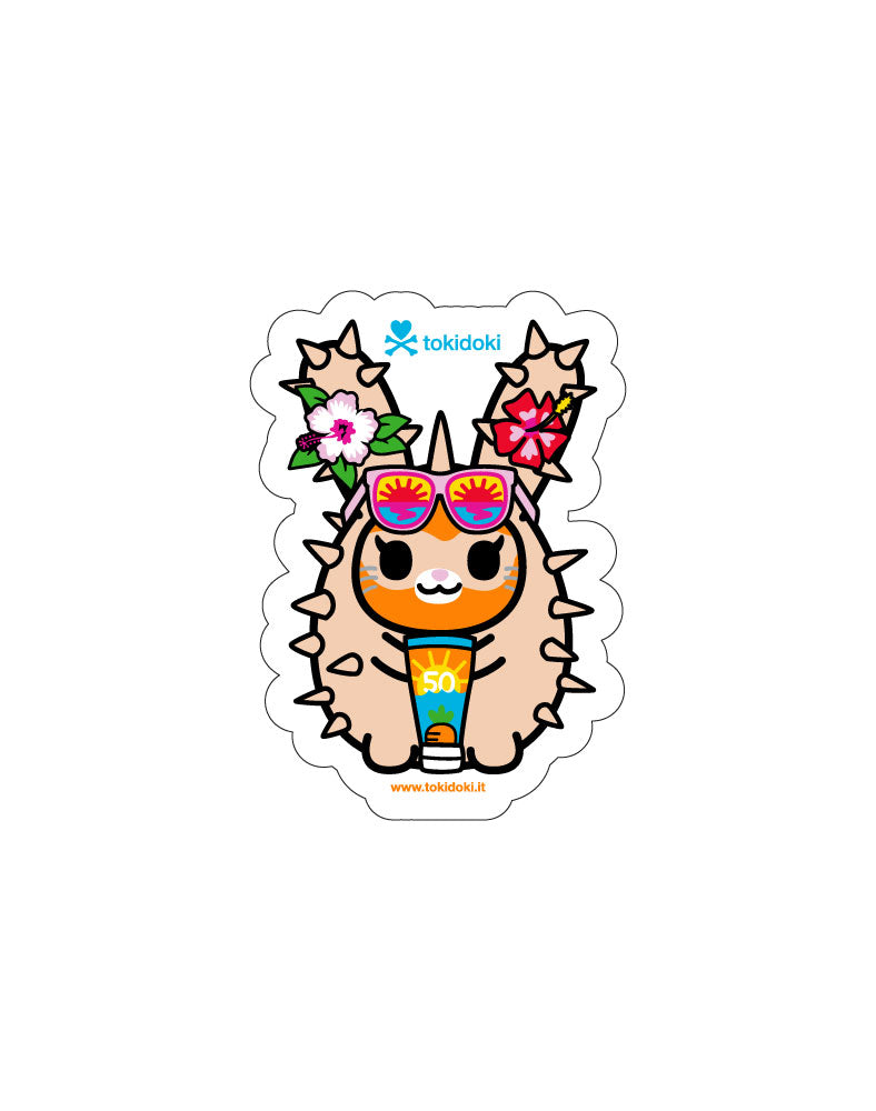 Sunny Bunny Die-Cut Vinyl Sticker