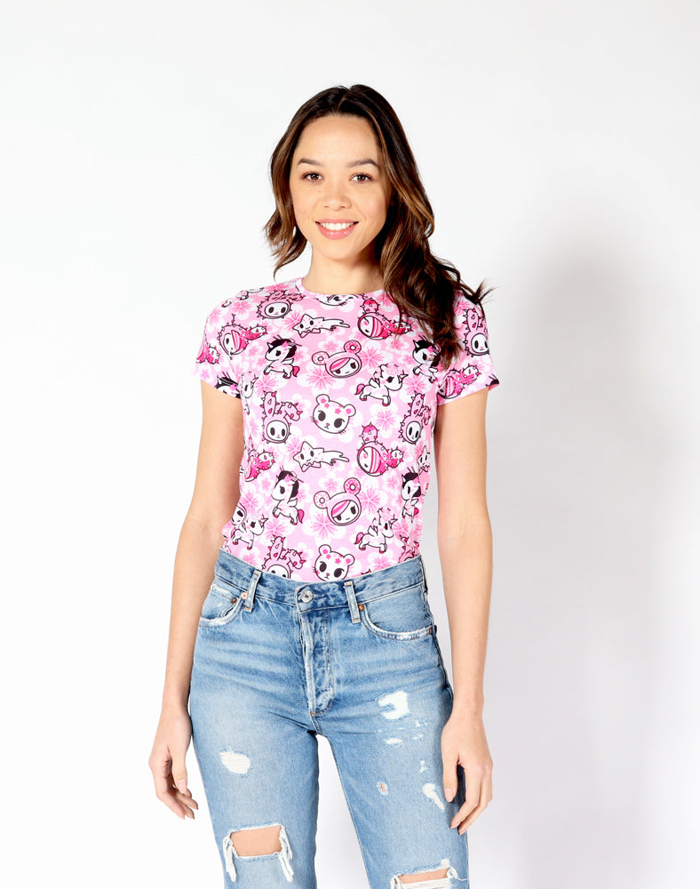Floral Print Sweet Blossom T-Shirt