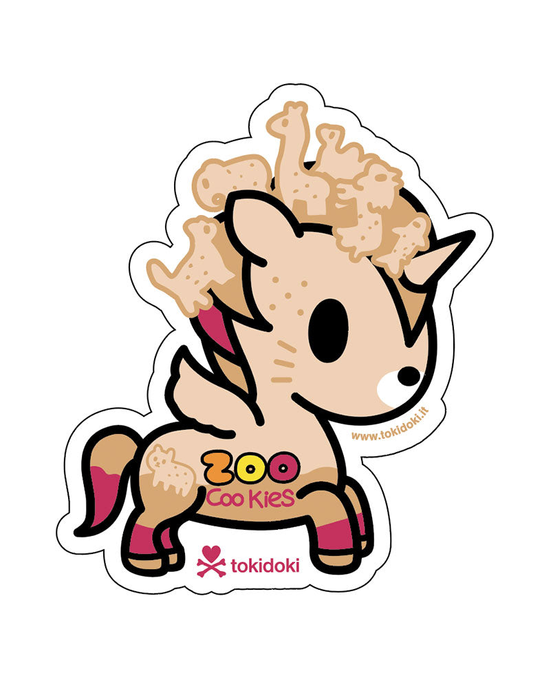 Unicorn Biscotto Die-Cut Vinyl Stickers