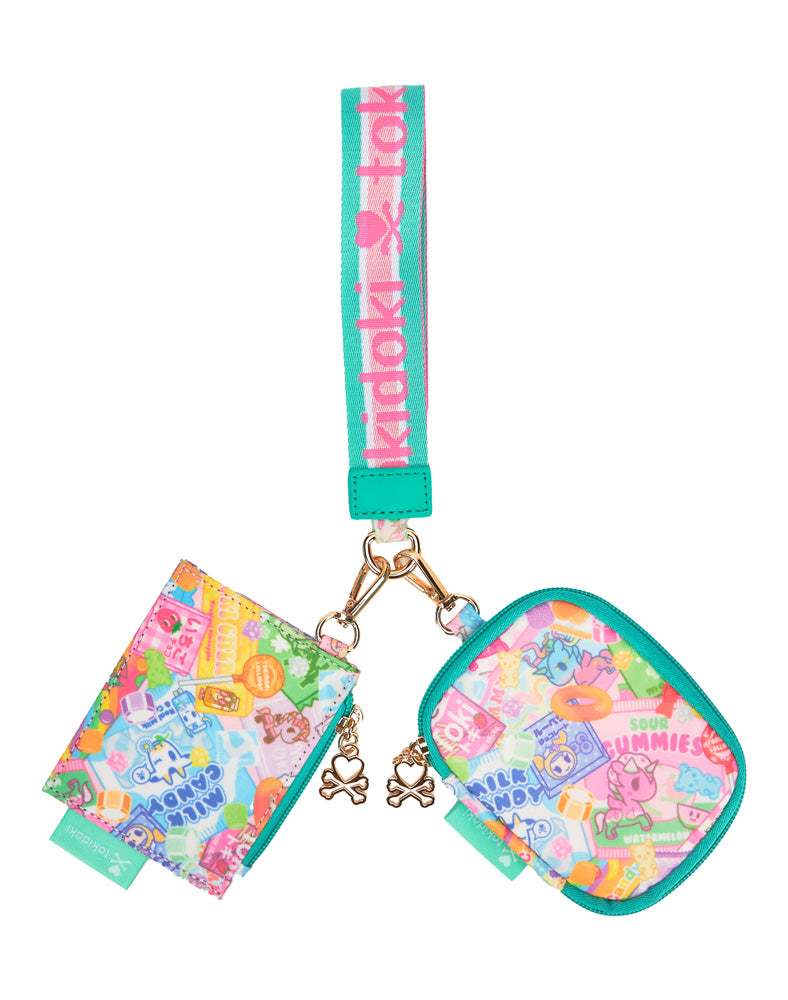 Stylish Two-Pouch Wristlet for Essentials
