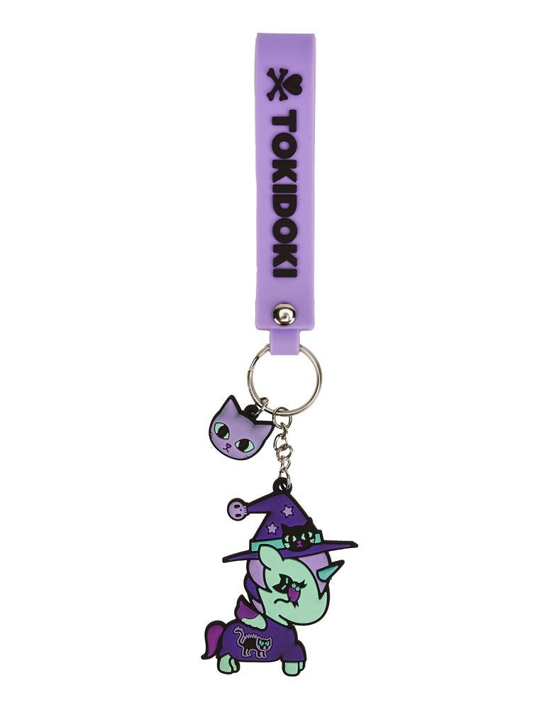 Mystic Luna Silicone Keychain – Durable & Stylish