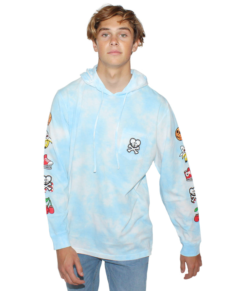 Cozy Clouded Hoodie - Long Sleeve Comfort Wear