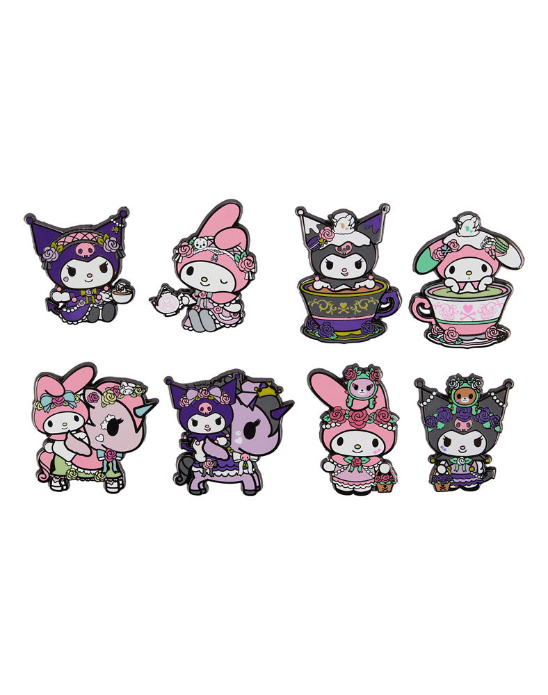 Tokidoki Kuromi & My Melody Enamel Pin Set