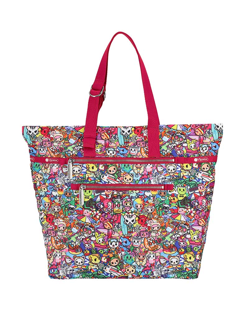tokidoki x LeSportsac Beach Vacation Tote Bag