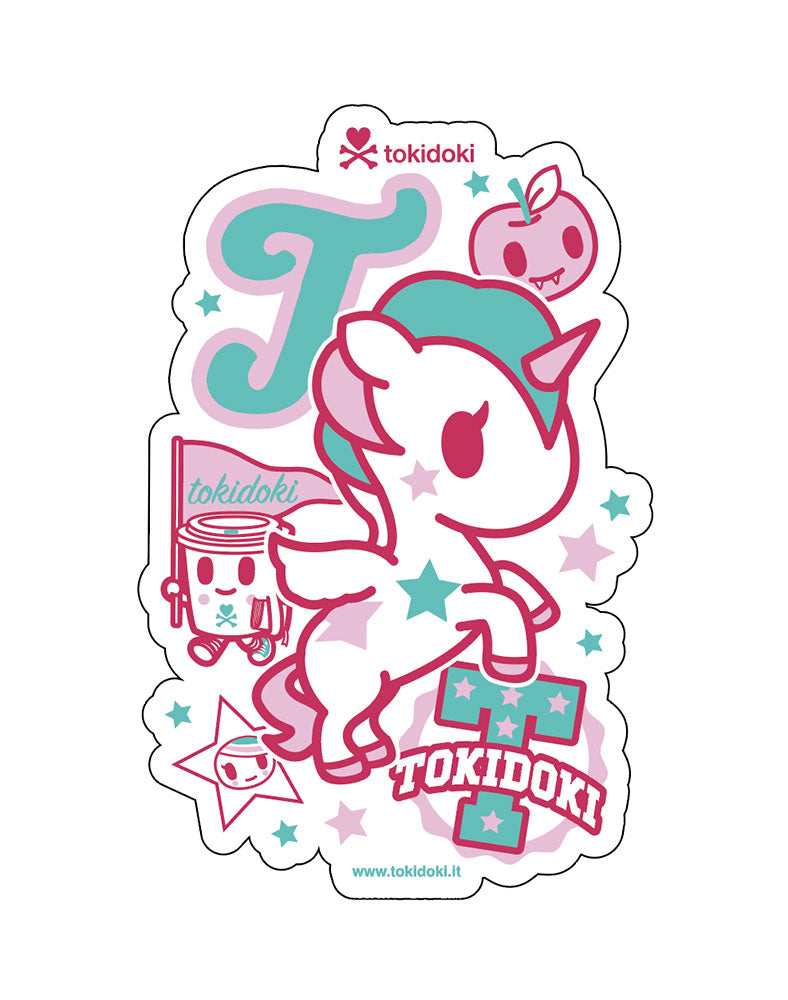 Stellina Die-Cut Varsity Sticker