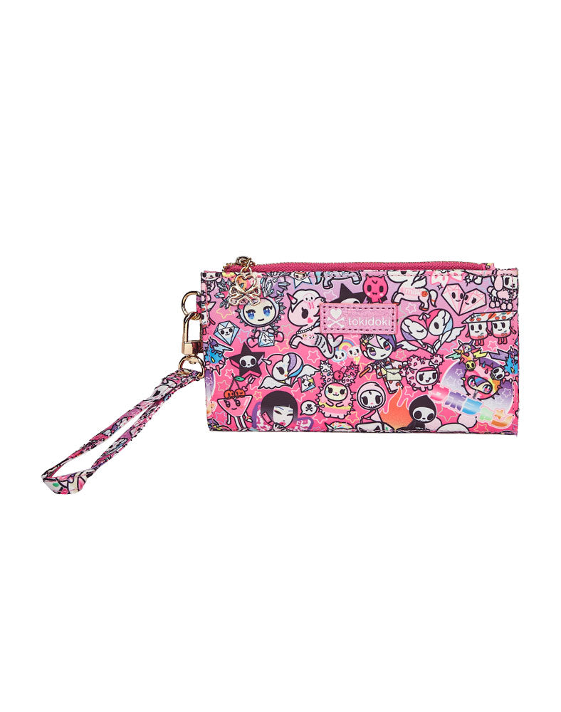 Y2K Snap Wallet - Kawaii Long Purse