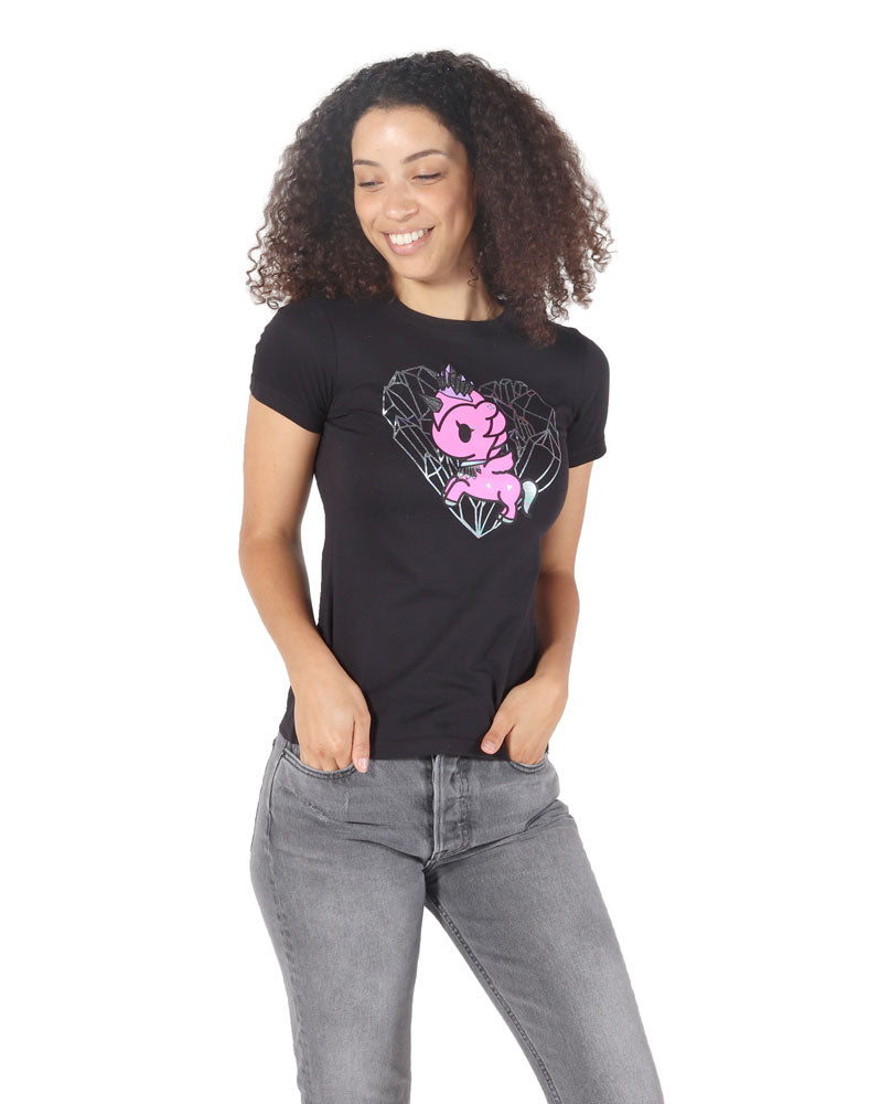 Crystalized Graphic Tee for Men & Women