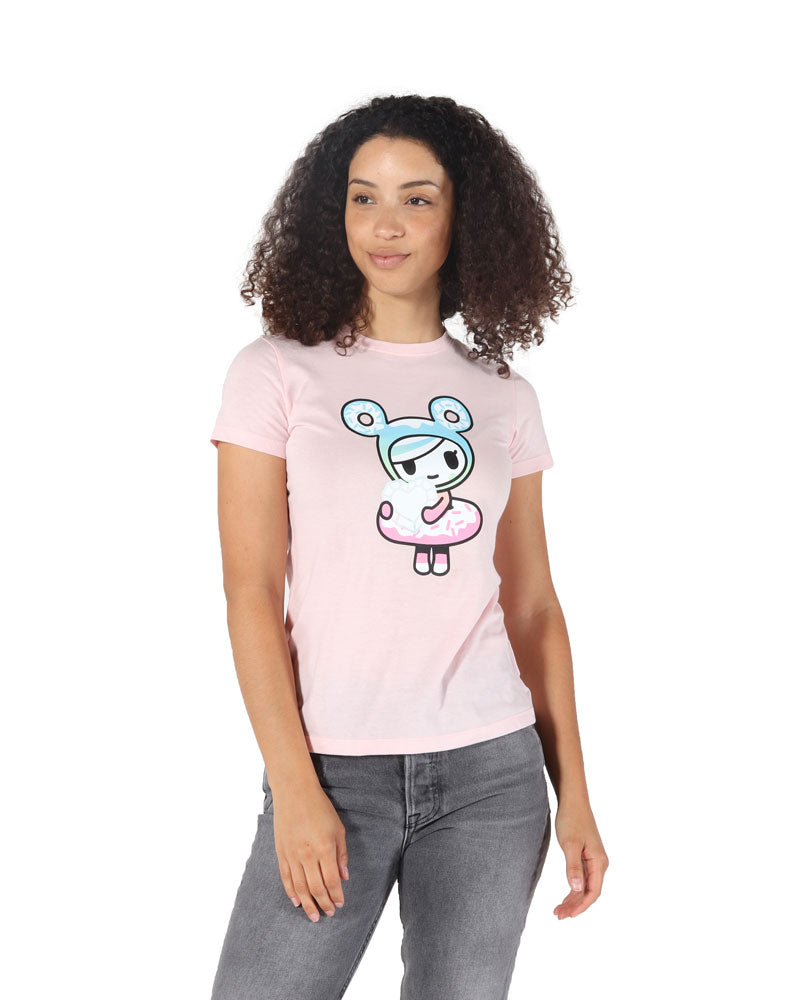 Diamond Heart Print T-Shirt