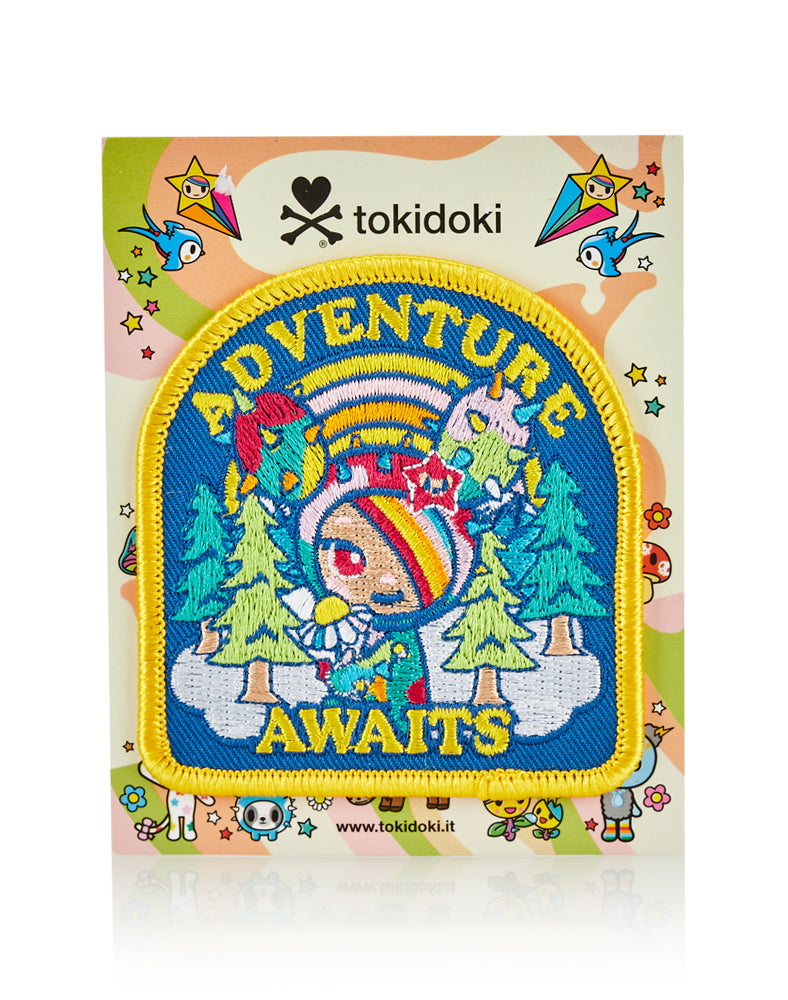 Adventure-Themed Embroidered Patch