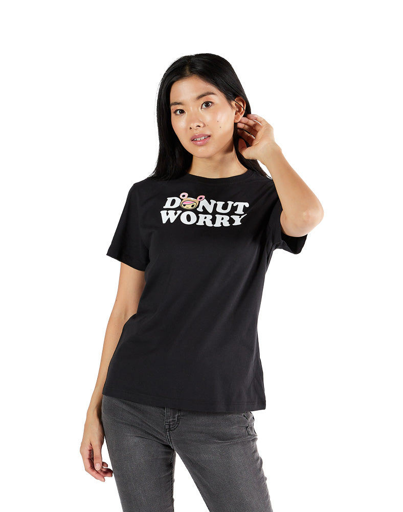 Donut Worry Graphic Tee - Fun Casual T-Shirt