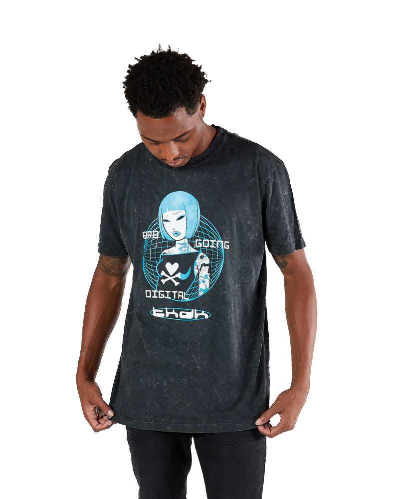 Digital Print T-Shirt for Tech Lovers