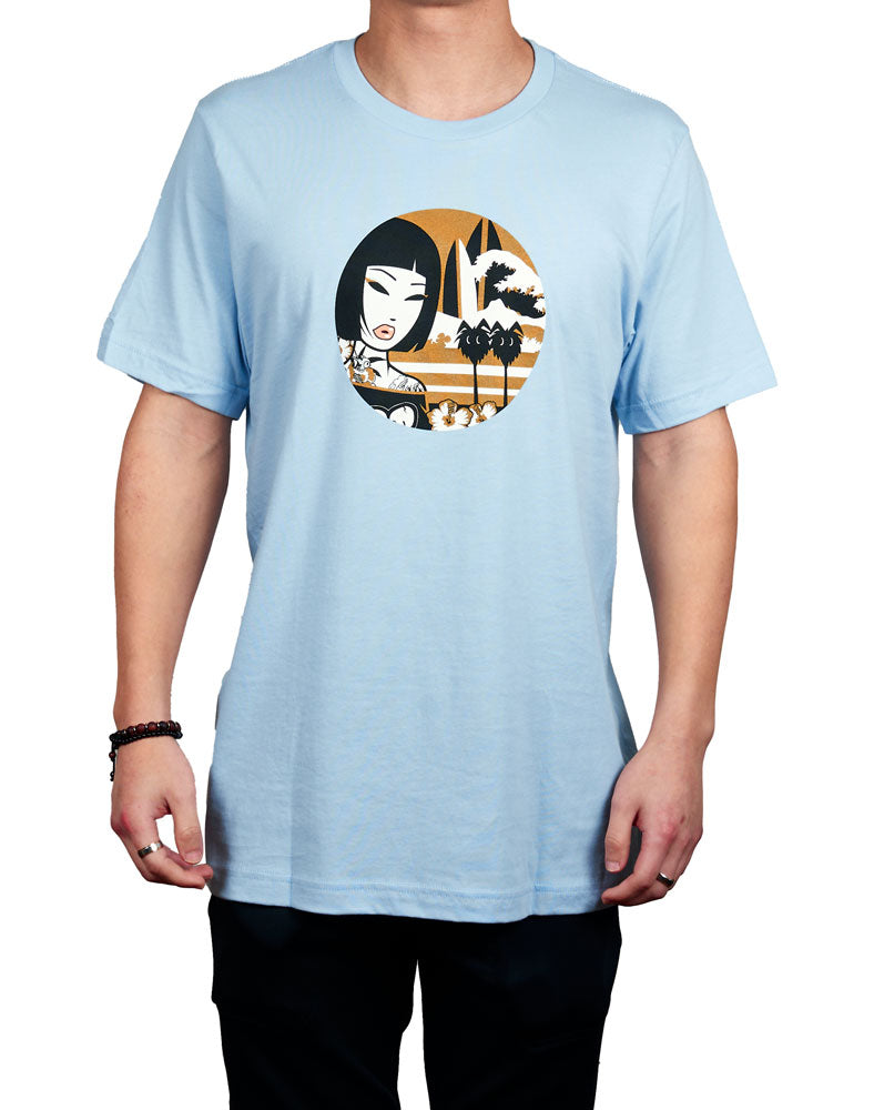 Golden Sunset Graphic T-Shirt