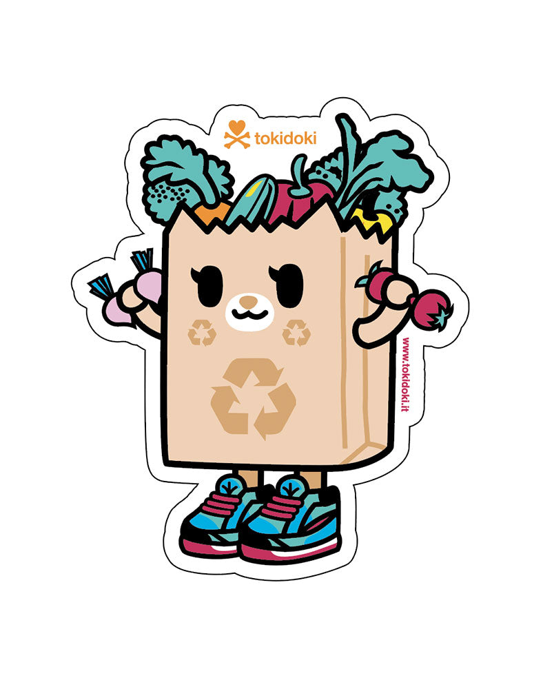 Eco-Friendly Die Cut Sticker by Greenie