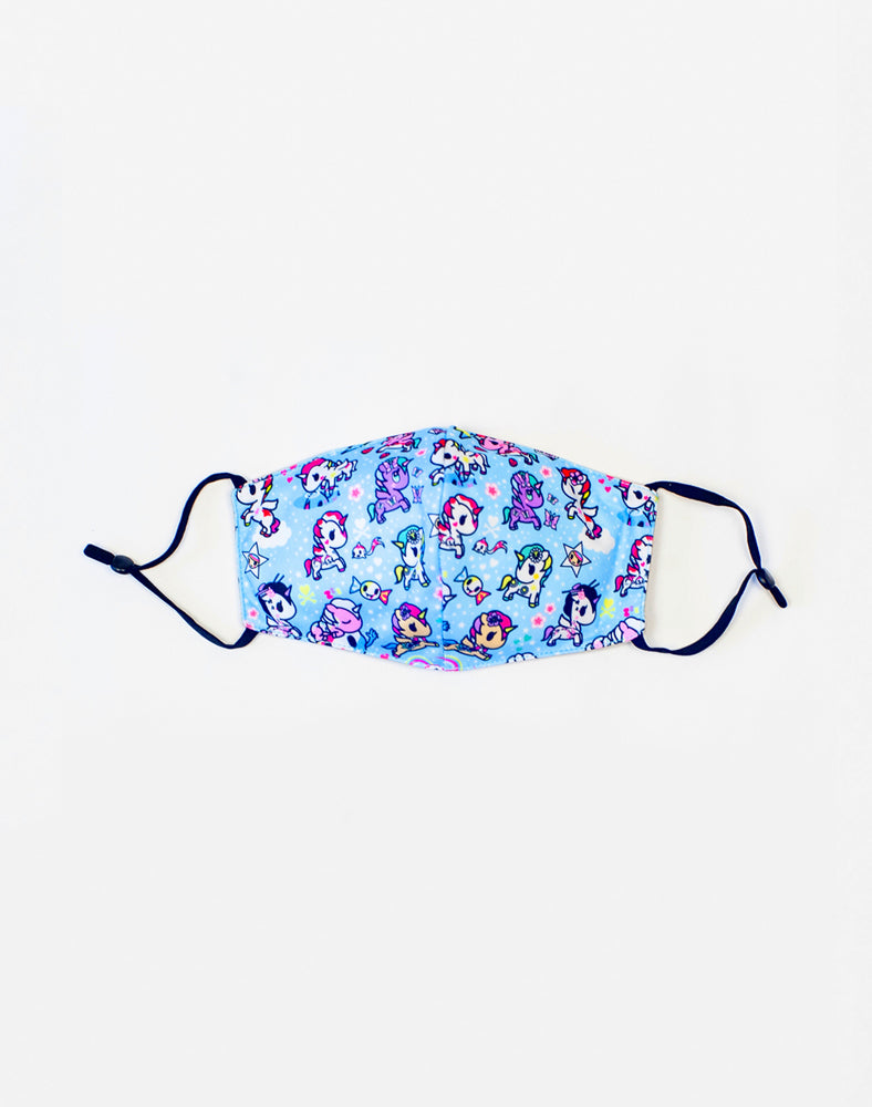 Kids Reusable Unicornos Face Mask