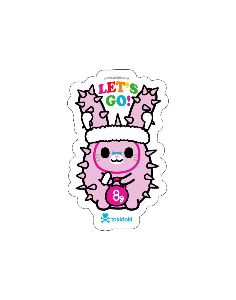 Gym Bunny Vinyl Sticker for Water Bottles & Laptops