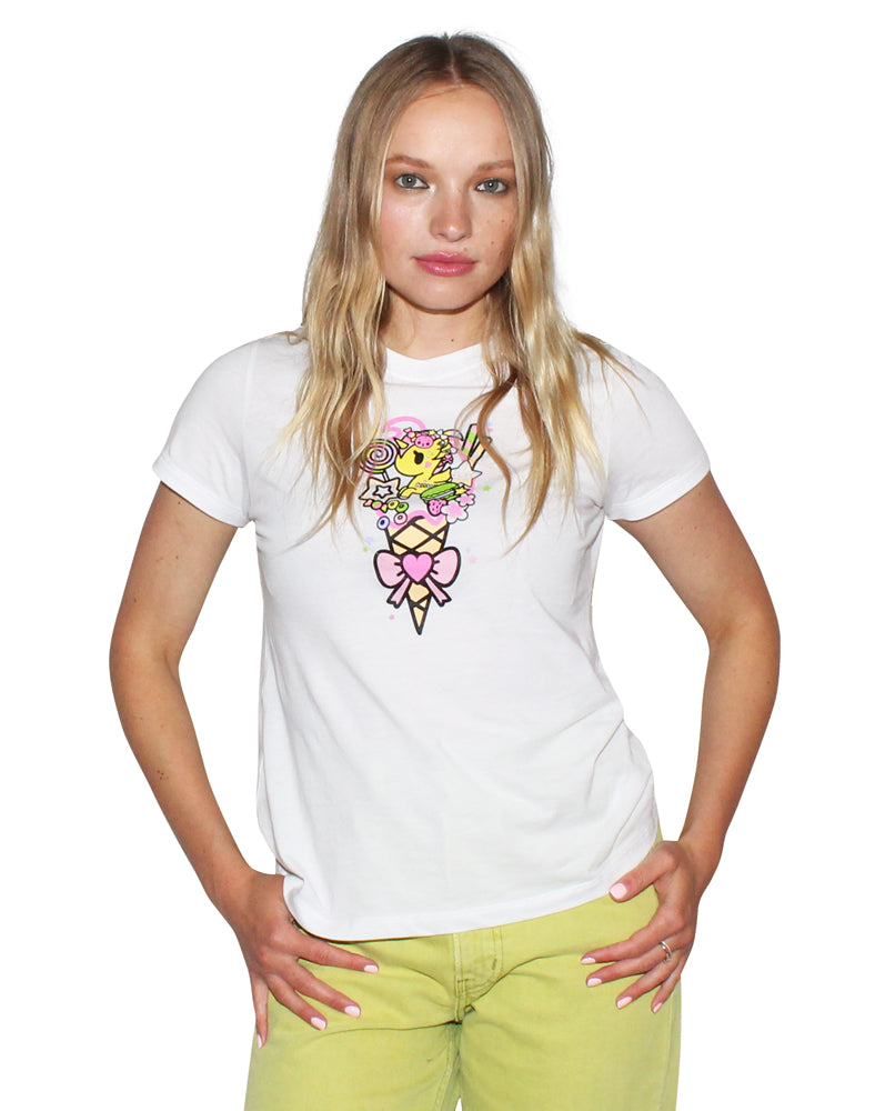 Stylish Harajuku Cone Tee for Streetwear