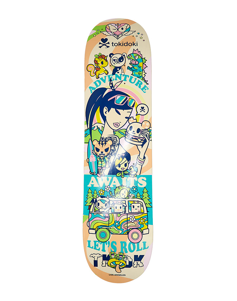 Adventure Awaits Pro Skateboard Deck for Street Tricks