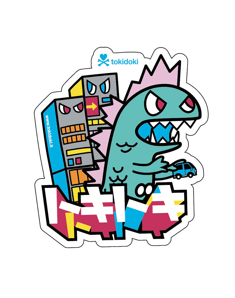 Kaiju Monster Die-Cut Vinyl Sticker
