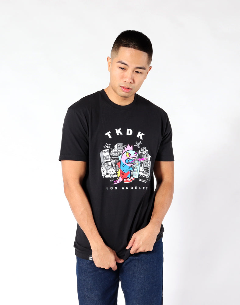 Kaiju Sunset Graphic T-Shirt