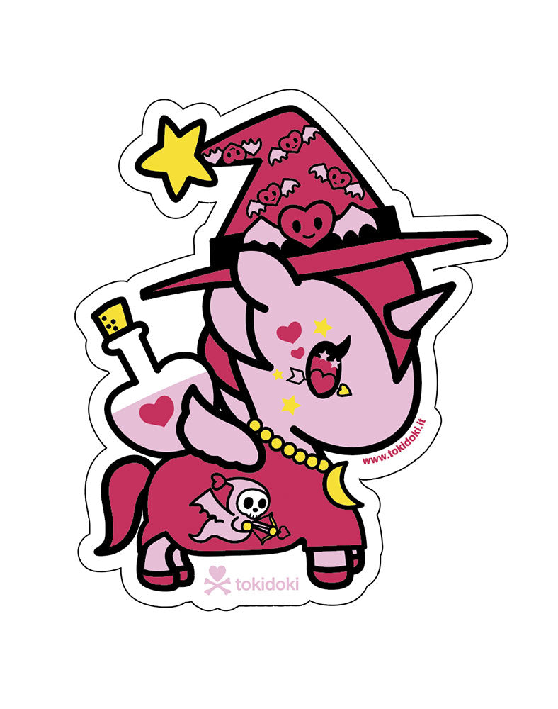 Lovecraft Unicorno Vinyl Sticker - Decorative Die-Cut