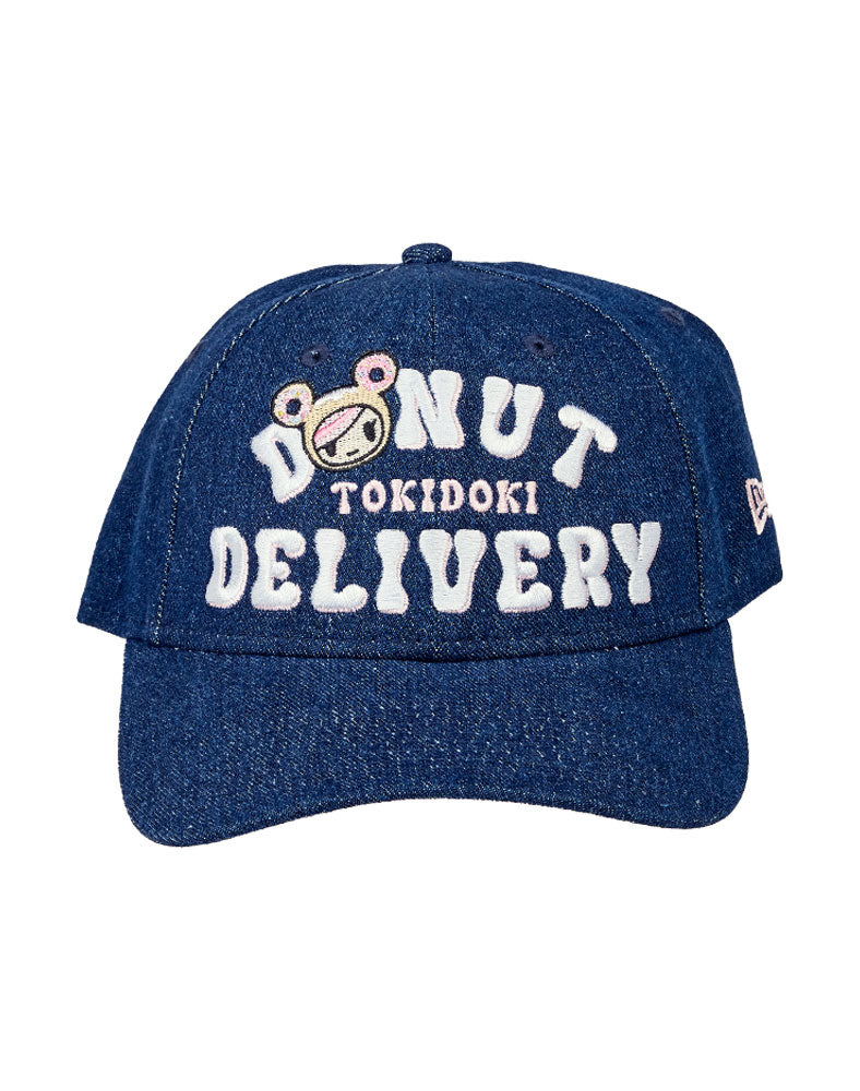 Women's Donut Print Snapback Cap by New Era