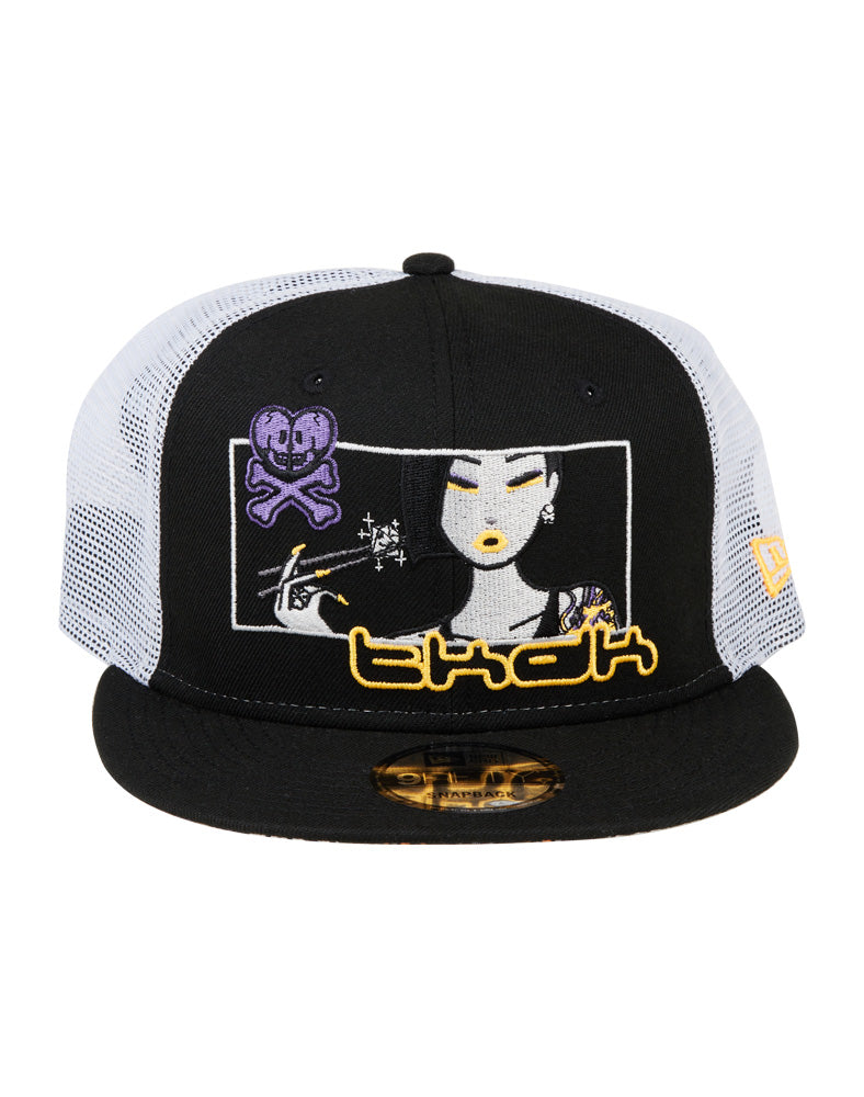 Luxe Sushi Roll Trucker Cap by New Era