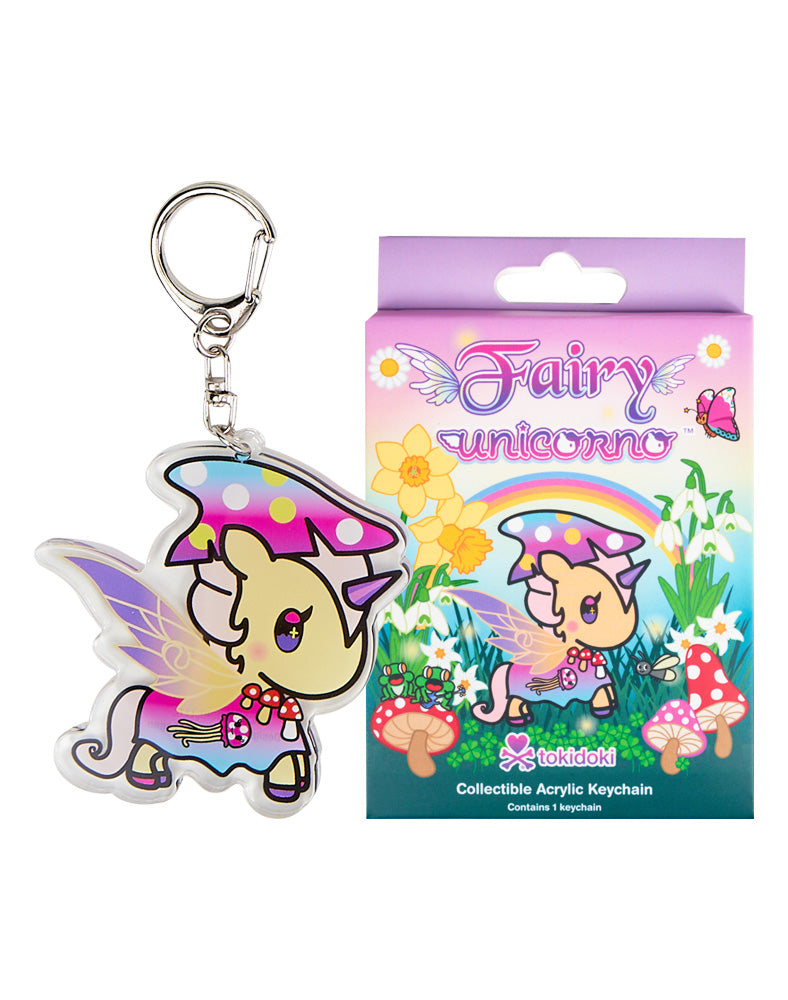 Fairy Unicorno Mystery Acrylic Keychain