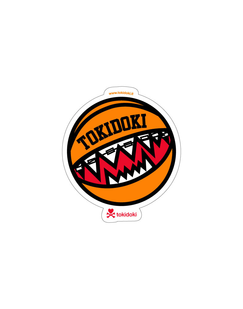 Basketball Die-Cut Sticker for Gear & Accessories