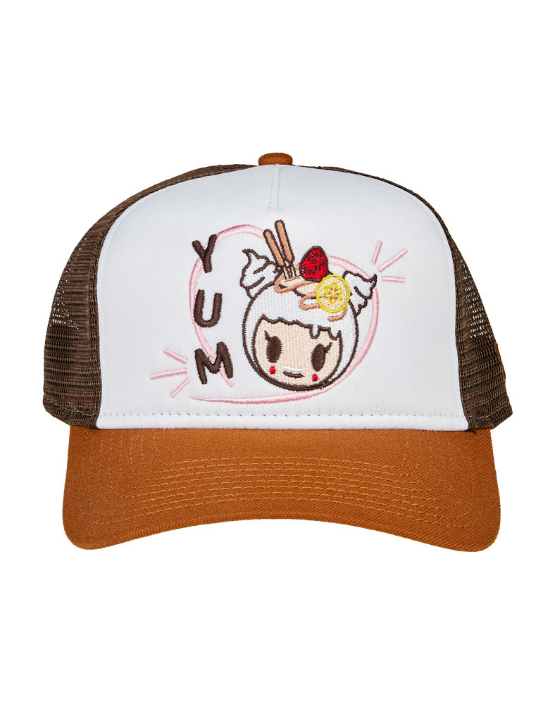 Women's Yummy Crepe Snapback Trucker Hat