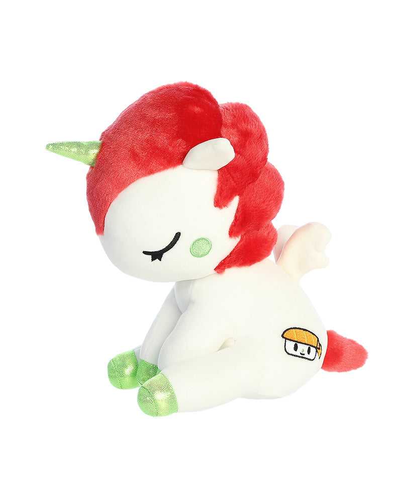 8.5" Seated Unicorno Plush Toy